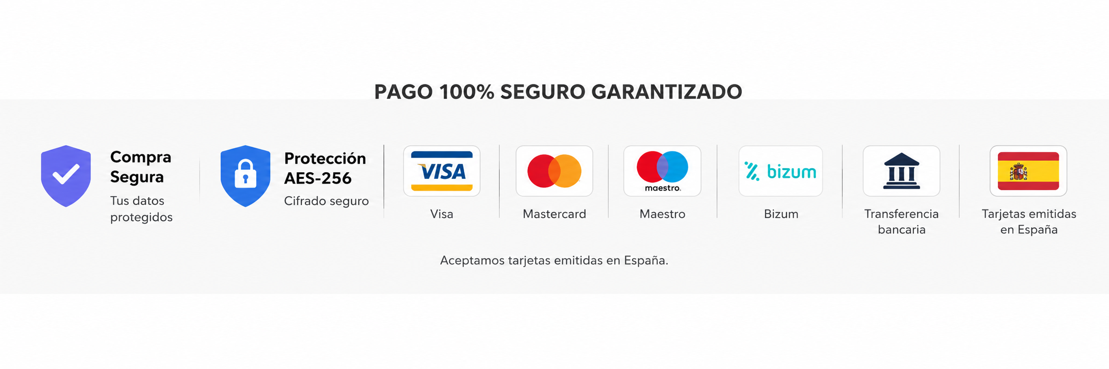 Logotipo de pagos de productos
